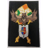 Ecusson brodé velcro du 1er Régiment d'Artillerie - Batterie de Renseignement de Brigade / BRB