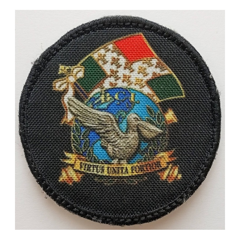 Ecusson imprimé velcro du 1er Régiment d'Artillerie - Batterie de Commandement et de Logistique / BCL
