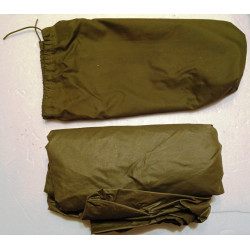 Sur-toit imperméable dans sa housse de transport pour Tente biplace Modèle F1 Armée Française