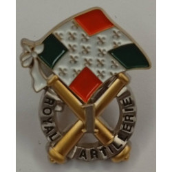 Réduction Pin's de Calot de l'insigne du 1er régiment d'Artillerie (S) (1)