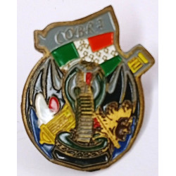 Réduction Pin's de Calot de l'insigne du 1er régiment d'Artillerie - 6ème Batterie (S)