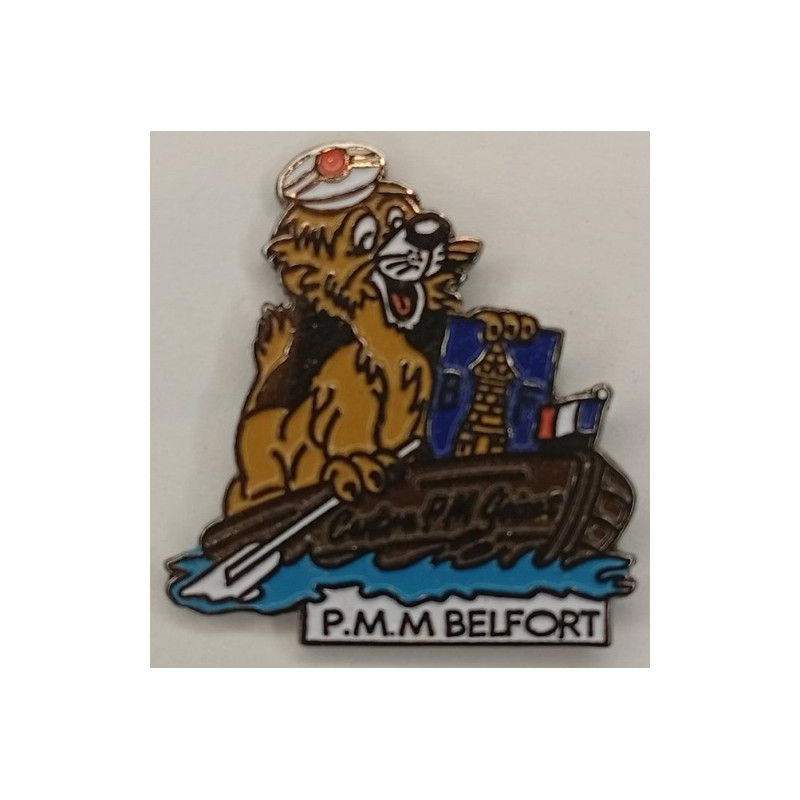 Pin's Préparation Militaire Marine de Belfort - Gros modèle - Centre PM Goizet