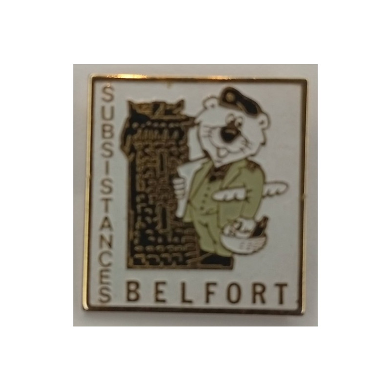 Pin's des Subsistances Militaires de Belfort