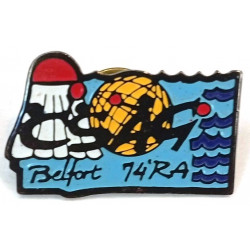 Pin's du Club Sportif et Artistique de la Garnison de Belfort - 74ème Régiment d'Artillerie