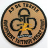 Ecusson velcro "GTDO Opération Barkhane" 35° Régiment d'Infanterie - Guerre du Mali