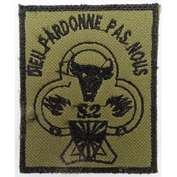 Ecusson velcro de la S.2 / 2ème Section d'une Compagnie du 35ème Régiment d'Infanterie