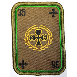 Ecusson velcro 4ème Compagnie du 35ème Régiment d'Infanterie