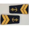 Paire de Fourreaux d'épaule de Second Maître - Marine Nationale - 2ème Type