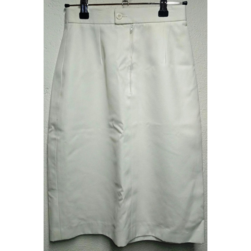 Jupe blanche de Sortie T22 Eté de Marinette - Féminine Marine Nationale