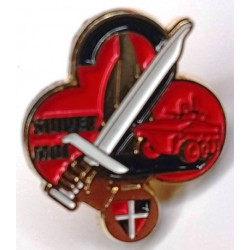 Réduction Pin's 2ème Compagnie du 35° Régiment d'Infanterie - Nouveau Modèle peint