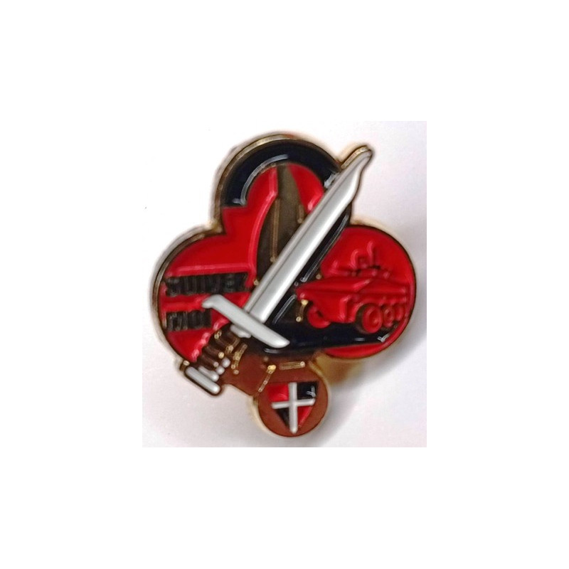 Réduction Pin's 2ème Compagnie du 35° Régiment d'Infanterie - Nouveau Modèle peint