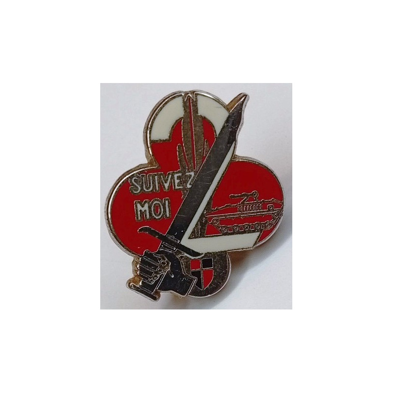 Réduction Pin's 2ème Compagnie du 35° Régiment d'Infanterie - Ancien Modèle résine