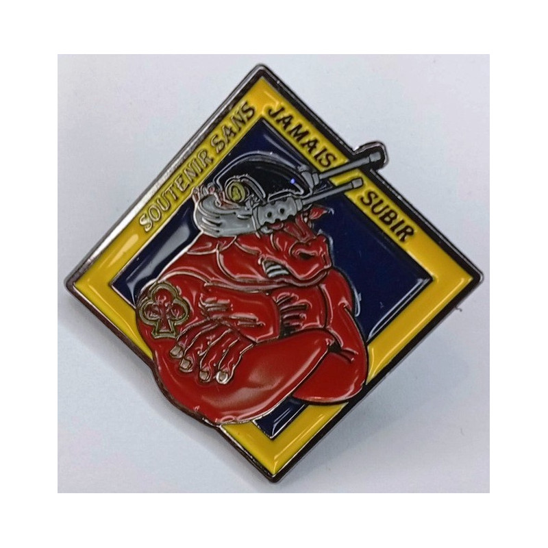 Pin's Section K de la 9ème Compagnie du 35ème Régiment d'Infanterie (Eas) Modèle peint