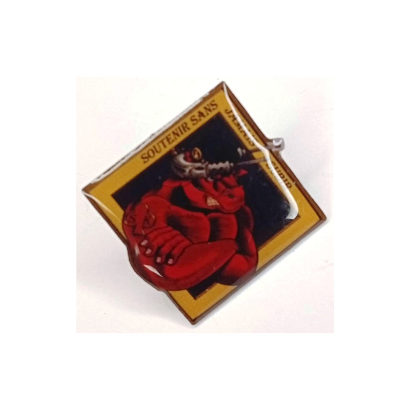 Pin's Section K de la 9ème Compagnie du 35ème Régiment d'Infanterie (S) Modèle résine