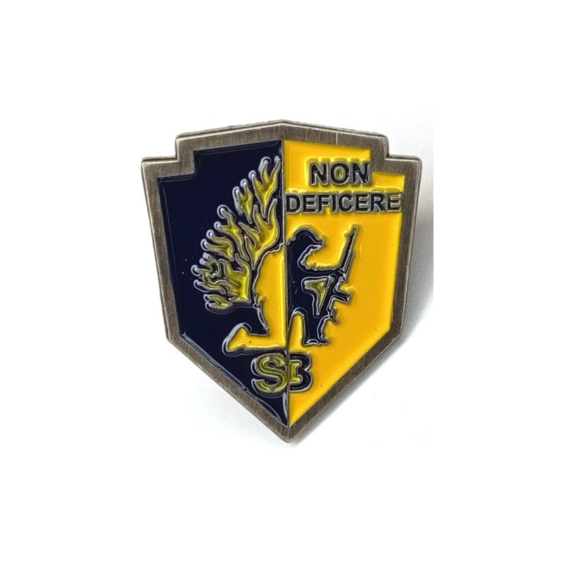 Pin's 3ème Section de la 9ème Compagnie du 35ème Régiment d'Infanterie (Eas) Modèle peint