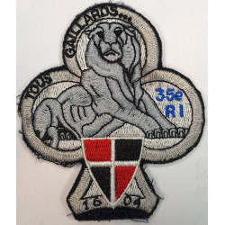 Ecusson velcro de l'insigne régimentaire du 35ème Régiment d'Infanterie