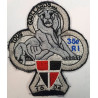 Ecusson velcro de l'insigne régimentaire du 35ème Régiment d'Infanterie
