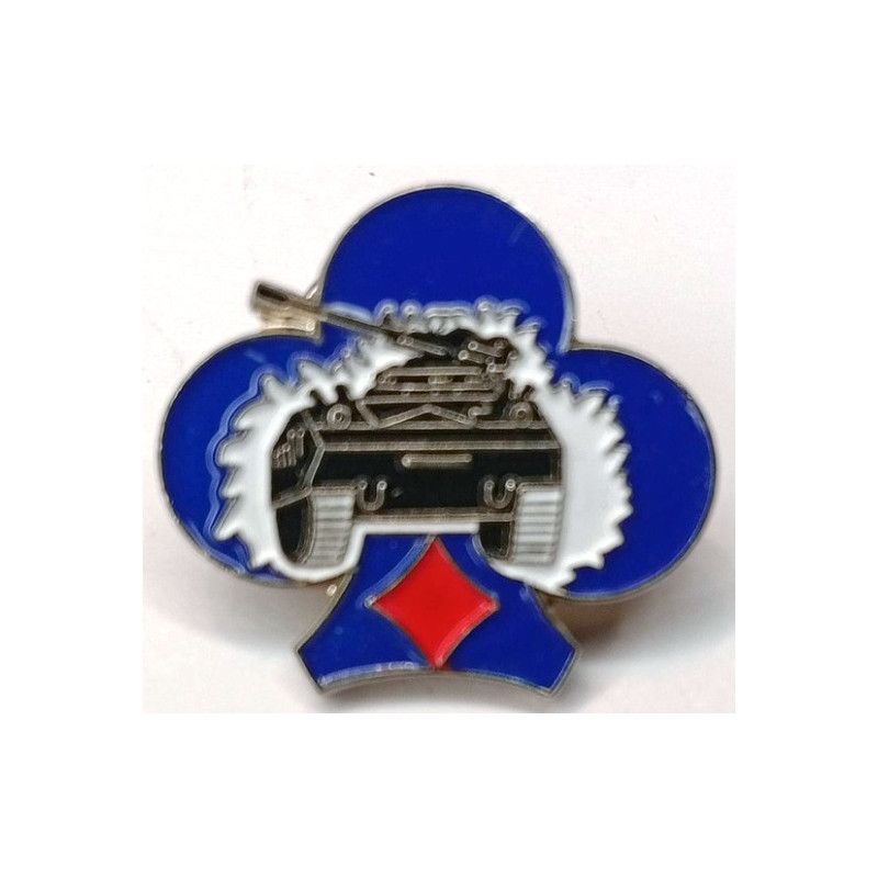 Pin's 1ère Compagnie du 35ème Régiment d'Infanterie - As de Carreau (P.E.)