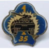 Pin's 1ère Compagnie du 35ème Régiment d'Infanterie - Chiffre 1 (Le.G.)