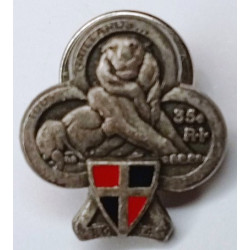 Réduction Pin's de l'Insigne du 35ème Régiment d'Infanterie (Del)