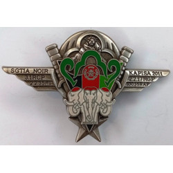 SGTIA NOIR KAPISA 2011 - 1° R.C.P. / 35° R.I. / 17° R.G.P. / 35° R.A.P. - Guerre d'Afghanistan