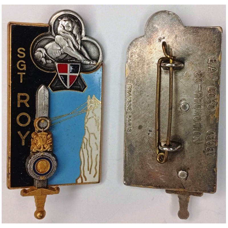 Ecole d'Application de l'Infanterie: 80ème Promotion / Sergent Roy - 35ème Régiment d'Infanterie