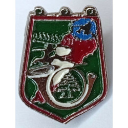 Réduction Pin's DAMAN VII - O.N.U. Liban - 1° / 2° Régiments de Chasseurs et Régiments de la 7° Division Blindée