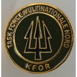 Pin's "Task Force Multinationale Nord KFOR" - Opération Trident au Kosovo
