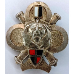 Centre d'Instruction 35ème Régiment d'Infanterie & 61ème Régiment d'Artillerie / Belfort (Dra) en ARGENT MASSIF