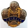Insigne de l'Amicale des Anciens Combattants 14/18 des 35ème 235ème et 49ème Régiment d'Infanterie - Années 20