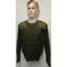 Pull-over Commando Armée Anglaise Vert Olive Modèle 1968 Occasion