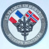 Ecusson velcro "Mission Militaire" - Armée Française en Norvège