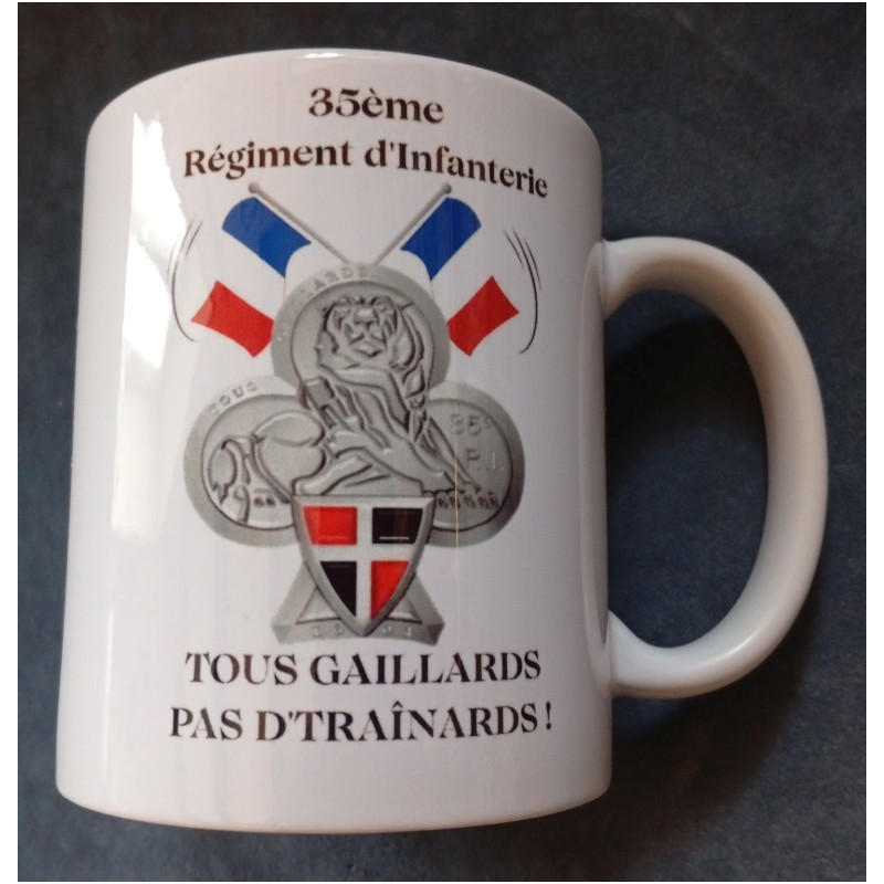 Tasse / Mug du 35ème Régiment d'Infanterie