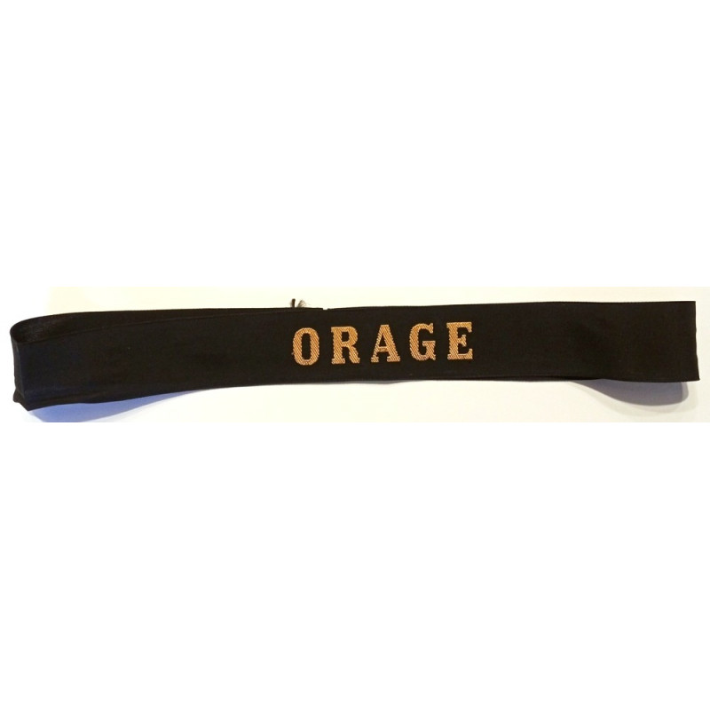 Bande de Bachi du Transporteur "Orage" - Marine Nationale française