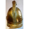 Casque Modèle 1855 Modifié IIIème République - Sapeur-Pompier de Trévières - Calvados / Normandie