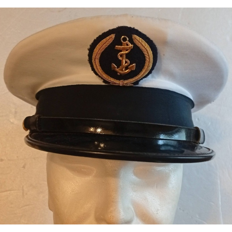 Casquette complète de Sous-officier / Officier marinier - Marine Nationale française