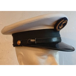 Casquette complète de Sous-officier / Officier marinier - Marine Nationale française