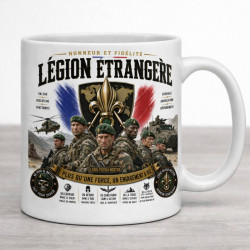 Tasse à Café / Mug "Légion Etrangère" - Fashion Design 2 - Fabrication Artisanale