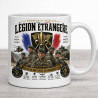 Tasse à Café / Mug "Légion Etrangère" - Fashion Design 2 - Fabrication Artisanale