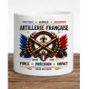 Tasse à Café / Mug "Artillerie Française" - Fashion Design - Fabrication Artisanale
