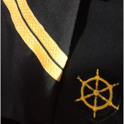 Vareuse Bleue Marine Second-Maître / Officier Marinier - Manoeuvrier