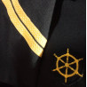 Vareuse Bleue Marine Second-Maître / Officier Marinier - Manoeuvrier