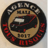 Ecusson velcro de l'"Agence Tous Risques" : 35ème Régiment d'Infanterie en OPEX au Mali - 2017