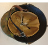 REPRODUCTION de Casque + Couvre-casque en toile camouflée de la Waffen S.S.