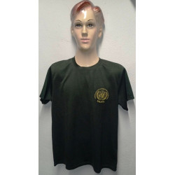 Tee-Shirt baumwolle couleur vert "UNIFIL" O.N.U. - Guerre du Liban Armée Française Occasion