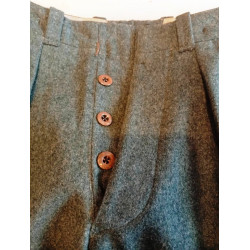 Pantalon Troupe Wehrmacht Feldgrau M37 en Drap Ortie de 1944