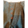 Pantalon Troupe Wehrmacht Feldgrau M37 en Drap Ortie de 1944