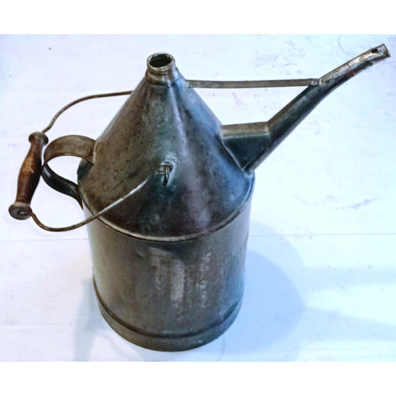 Bidon Verseur 4 Litres pour Remplissage des Lampes à Pétrole - Armée Allemande WW1