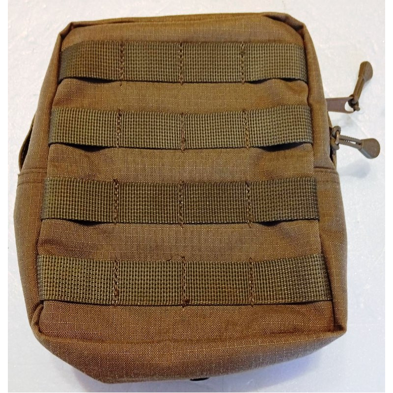 Sacoche Tactique à Passants Molle Coyote 4PM pour Gilet d'assaut tactique ou Sac de combat Armée Française