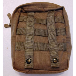 Sacoche Tactique à Passants Molle Coyote 4PM pour Gilet d'assaut tactique ou Sac de combat Armée Française